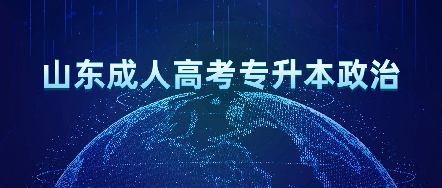 山東成人高考專升本政治