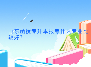 山東函授專(zhuān)升本報(bào)考什么專(zhuān)業(yè)比較好?